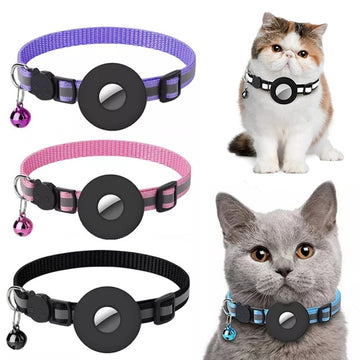 Reflective Waterproof Airtag Collar Holder